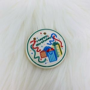 Longaberger “Happy Birthday” Tie On
